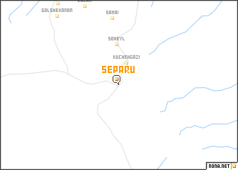 map of Separū