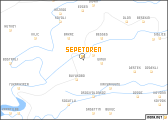 map of Sepetören