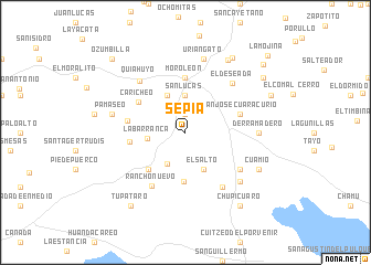 map of Sepia