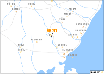 map of Sepit