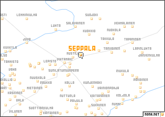 map of Seppälä