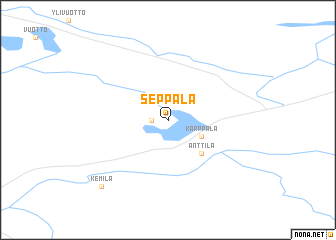 map of Seppälä