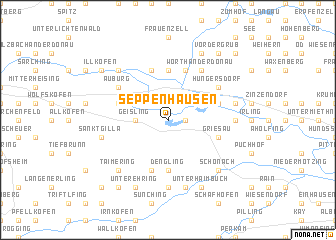 map of Seppenhausen