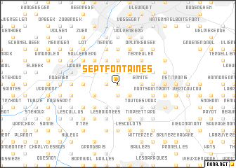 map of Sept Fontaines