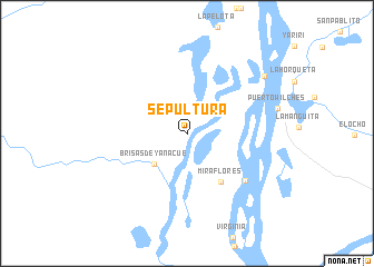 map of Sepultura