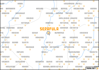 map of Serafula