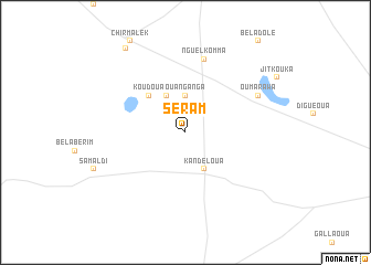 map of Séram