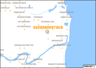 map of Seranampotaka