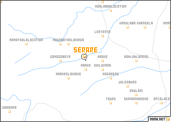 map of Serare