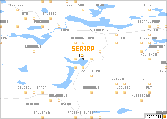map of Serarp