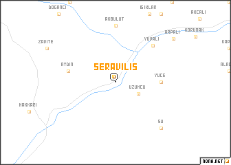 map of Seravilis