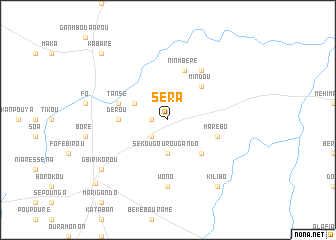 map of Séra