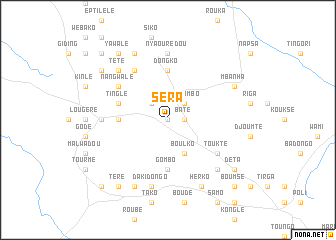 map of Séra