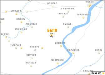 map of Sera