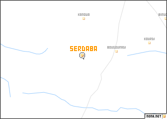 map of Serdaba