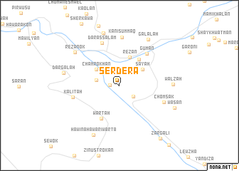 map of Serdera