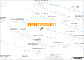 map of (( Serebryakovskiy ))