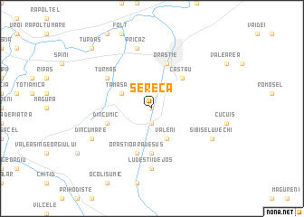 map of Sereca