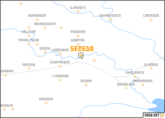 map of Sereda