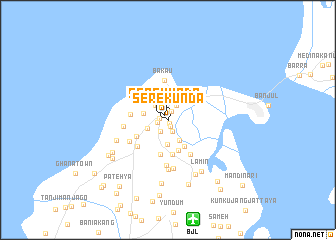 map of Sere Kunda