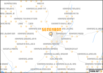 map of Seremban