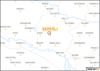 map of Serenli