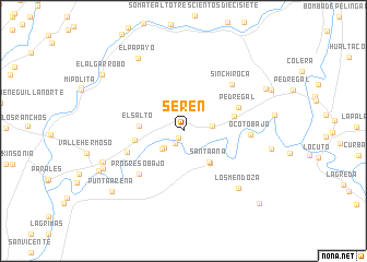 map of Seren