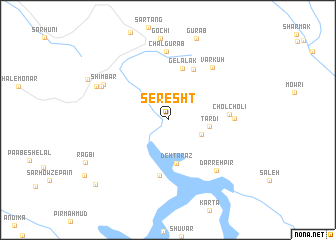 map of Seresht