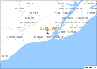 map of Sergovo