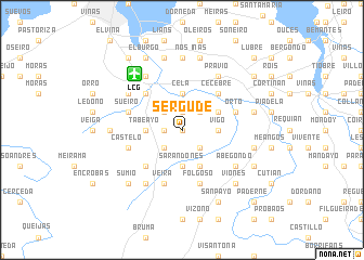 map of Sergude