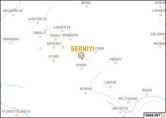 map of Serhiyi