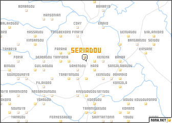 map of Sériadou