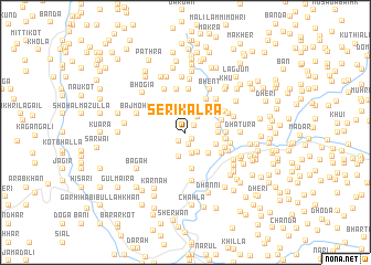 map of Seri Kalra