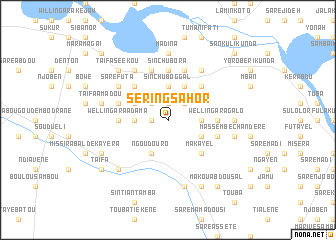 map of Sering Sahor