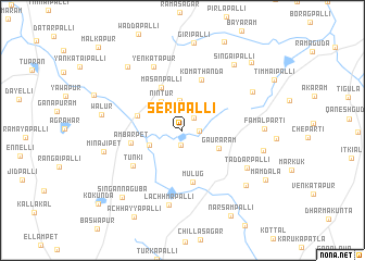 map of Seripalli