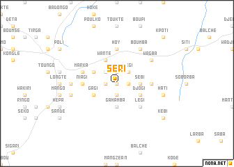 map of Seri