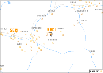 map of Seri