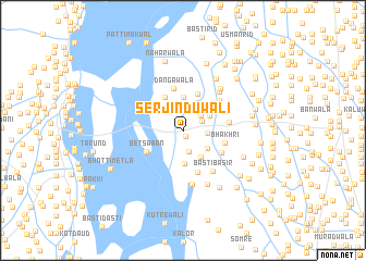 map of Ser Jindūwāli