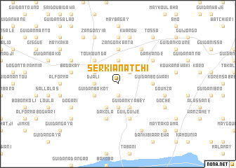 map of Sèrkian Atchi