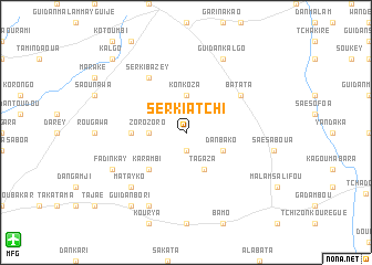 map of Sèrki Atchi