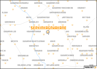 map of Sèrkin Kagnwa Kané