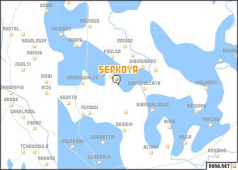 map of Serkoya