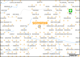 map of Sermanha