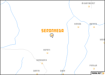 map of Seron Mēda