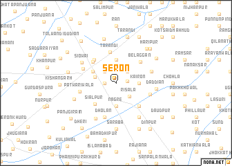 map of Seron
