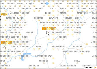 map of Serpur