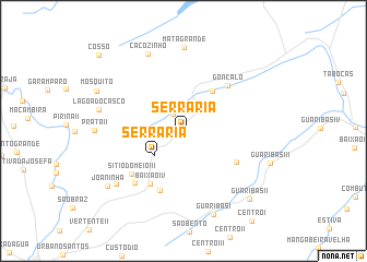 map of Serraria