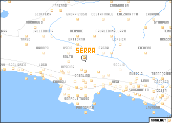 map of Serra