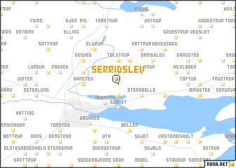 map of Serridslev