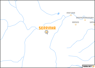 map of Serrinha